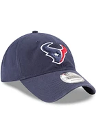 New Era Houston Texans Core Classic 9TWENTY Adjustable Hat - Navy Blue