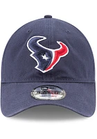New Era Houston Texans Core Classic 9TWENTY Adjustable Hat - Navy Blue