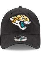 New Era Jacksonville Jaguars Core Classic 9TWENTY Adjustable Hat - Black