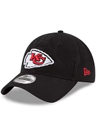 New Era Kansas City Chiefs Core Classic 9TWENTY Adjustable Hat - Black