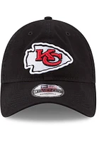 New Era Kansas City Chiefs Core Classic 9TWENTY Adjustable Hat - Black
