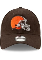 New Era Cleveland Browns Brown JR Core Classic 9TWENTY Youth Adjustable Hat
