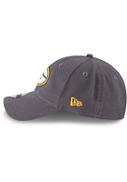 New Era Green Bay Packers Core Classic 9TWENTY Adjustable Hat - Graphite