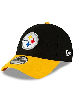 New Era Pittsburgh Steelers The League 9FORTY Classic Adjustable Hat - Black
