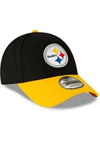 New Era Pittsburgh Steelers The League 9FORTY Classic Adjustable Hat - Black