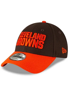 New Era Cleveland Browns The League 9FORTY Classic Adjustable Hat - Brown