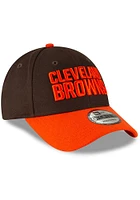 New Era Cleveland Browns The League 9FORTY Classic Adjustable Hat - Brown