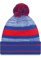 New Era Buffalo Bills Blue Cuff Pom Mens Knit Hat
