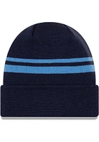 New Era Tennessee Titans Navy Blue Basic Cuff Mens Knit Hat