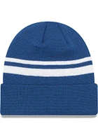 New Era Indianapolis Colts Blue Basic Cuff Mens Knit Hat