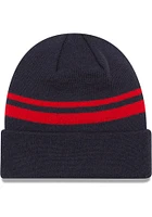 New Era Houston Texans Navy Blue Basic Cuff Mens Knit Hat