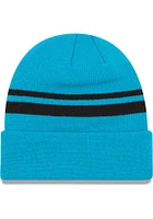New Era Carolina Panthers Blue Basic Cuff Mens Knit Hat