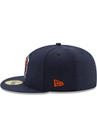 New Era Chicago Bears Mens Navy Blue Basic 59FIFTY Fitted Hat