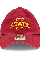New Era Iowa State Cyclones Casual Classic Adjustable Hat - Red
