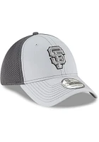 New Era San Francisco Giants Mens Grey Grayed Out 39THIRTY Flex Hat