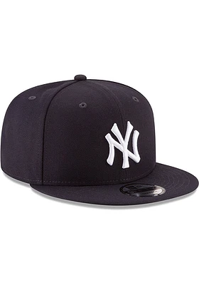 New Era New York Yankees Navy Blue Basic 9FIFTY Mens Snapback Hat