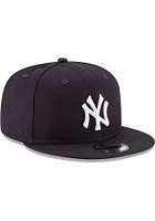 New Era New York Yankees Navy Blue Basic 9FIFTY Mens Snapback Hat