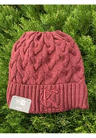 New Era Kansas City Monarchs Maroon Soft Sherpa Ponytail Cuff Womens Knit Hat