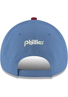 New Era Philadelphia Phillies Retro 9FORTY Adjustable Hat - Light Blue