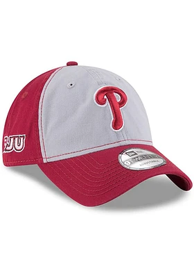 New Era Philadelphia Phillies Co-Branded 9TWENTY Classic Adjustable Hat - Maroon