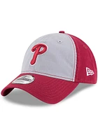 New Era Philadelphia Phillies Co-Branded 9TWENTY Classic Adjustable Hat - Maroon