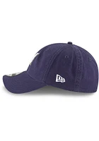 New Era Milwaukee Brewers Core Classic Replica 9TWENTY Adjustable Hat - Navy Blue
