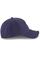 New Era Milwaukee Brewers Core Classic Replica 9TWENTY Adjustable Hat - Navy Blue
