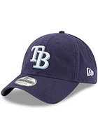 New Era Tampa Bay Rays Core Classic Replica 9TWENTY Adjustable Hat - Navy Blue
