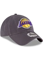 New Era Los Angeles Lakers Core Classic 9TWENTY Adjustable Hat - Graphite