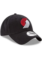 New Era Portland Trail Blazers Core Classic 9TWENTY Adjustable Hat - Black