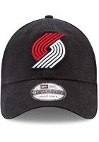 New Era Portland Trail Blazers Core Classic 9TWENTY Adjustable Hat - Black