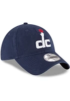 New Era Washington Wizards Core Classic 9TWENTY Adjustable Hat - Navy Blue
