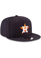 New Era Houston Astros Navy Blue Basic 9FIFTY Mens Snapback Hat
