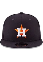 New Era Houston Astros Navy Blue Basic 9FIFTY Mens Snapback Hat