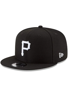 New Era Pittsburgh Pirates Black Basic 9FIFTY Sport Mens Snapback Hat