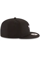 New Era Chicago Bulls Black 9FIFTY Mens Snapback Hat