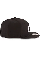 New Era Los Angeles Lakers Black 9FIFTY Mens Snapback Hat