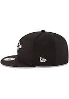 New Era Oklahoma City Thunder Black 9FIFTY Mens Snapback Hat