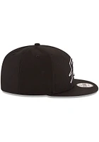 New Era Oklahoma City Thunder Black 9FIFTY Mens Snapback Hat
