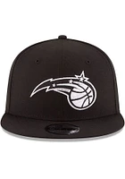 New Era Orlando Magic Black 9FIFTY Mens Snapback Hat