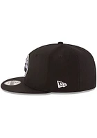 New Era Philadelphia 76ers Black 9FIFTY Mens Snapback Hat