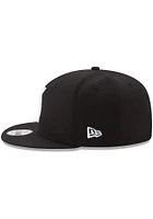 New Era Portland Trail Blazers Black 9FIFTY Mens Snapback Hat