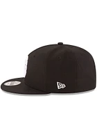 New Era Toronto Raptors Black 9FIFTY Mens Snapback Hat