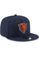 New Era Chicago Bears Navy Blue Basic 9FIFTY Mens Snapback Hat