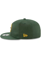New Era Green Bay Packers Green Basic 9FIFTY Mens Snapback Hat