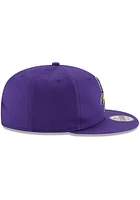 New Era Minnesota Vikings Purple Basic 9FIFTY Design Mens Snapback Hat