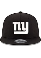 New Era New York Giants Black Basic 9FIFTY Mens Snapback Hat