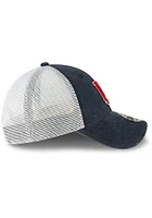 New Era Minnesota Twins Cooperstown Trucker 9FORTY Adjustable Hat - Navy Blue