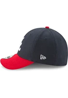 New Era Atlanta Braves Mens Navy Blue Team Classic 39THIRTY Flex Hat