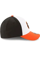 New Era Baltimore Orioles Mens White Team Classic 39THIRTY Flex Hat
